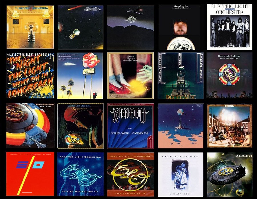 ELO Albums by TeeStall on