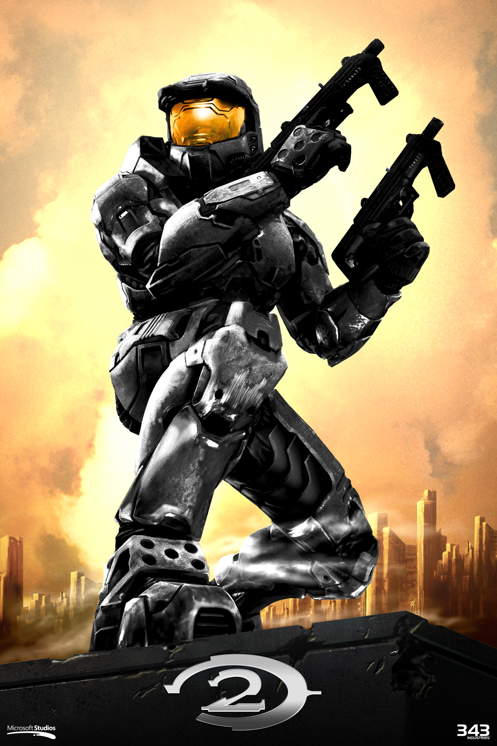 Halo Poster Anniversary Style By Skcrisis
