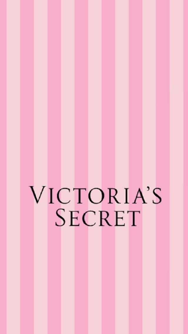 Victoria S Secret Pink Stripes Wallpaper