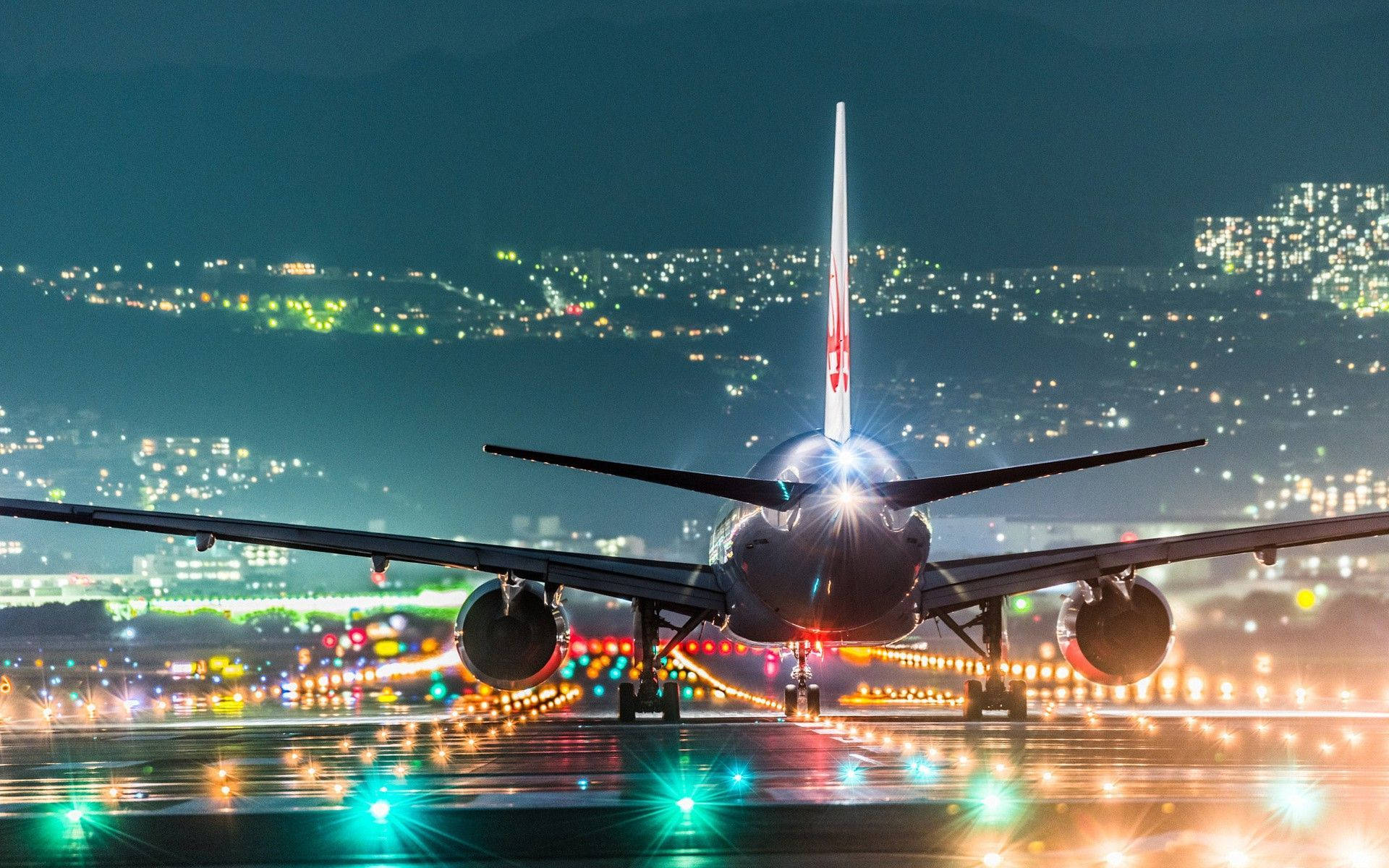HD Plane Background Wallpaper