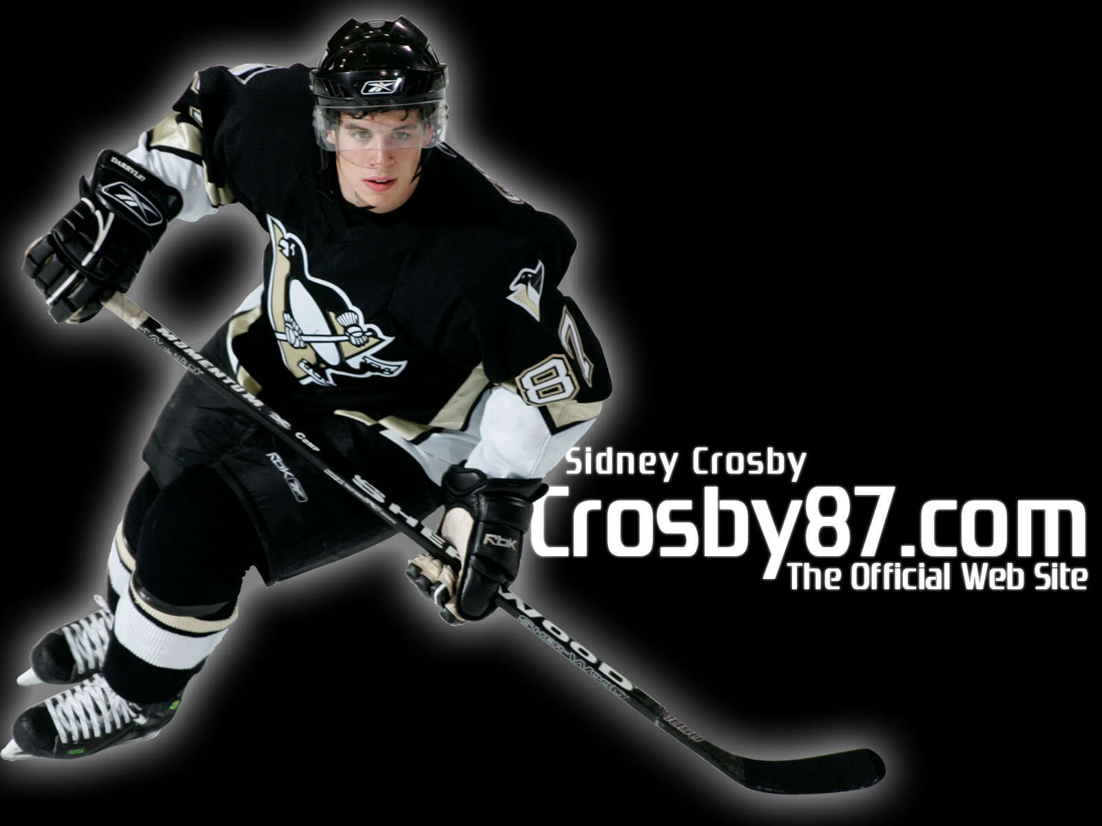 Sidney Crosby on black background wallpapers and images   wallpapers