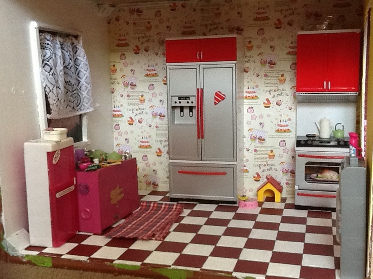 diy barbie kitchen