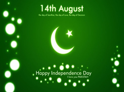 14th August Independence Day Sparkling Wallpaper