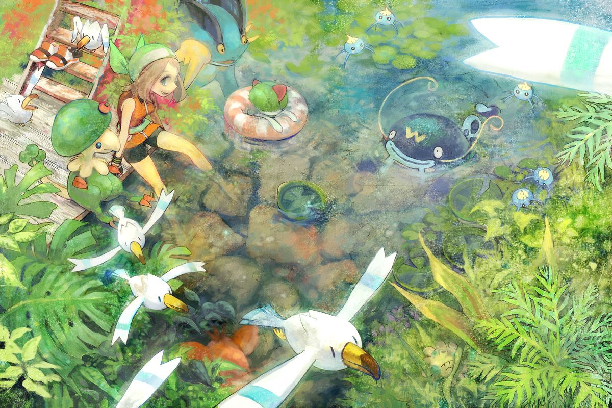 Hoenn Haruka Pok Mon Zerochan With Image Pokemon Art