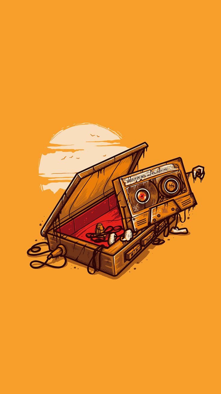 Cartoon Wallpaper For iPhone X
