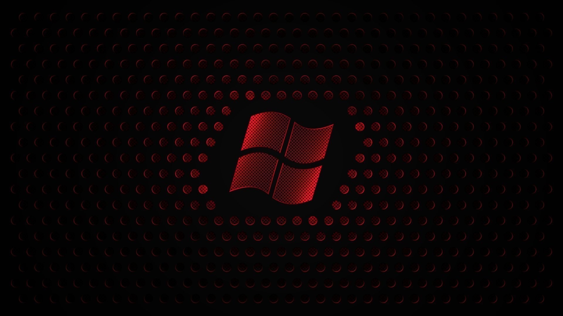 Red Windows Microsoft Logo Wallpaper