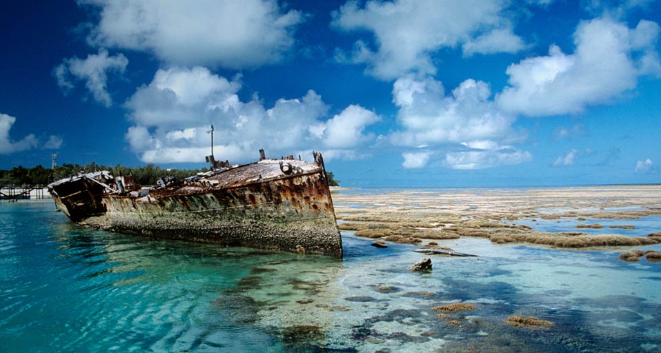 Shipwreck On Heron Island Image Source
