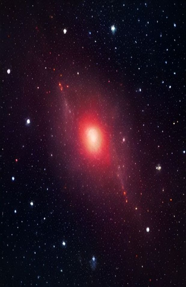 Red Space Wallpaper