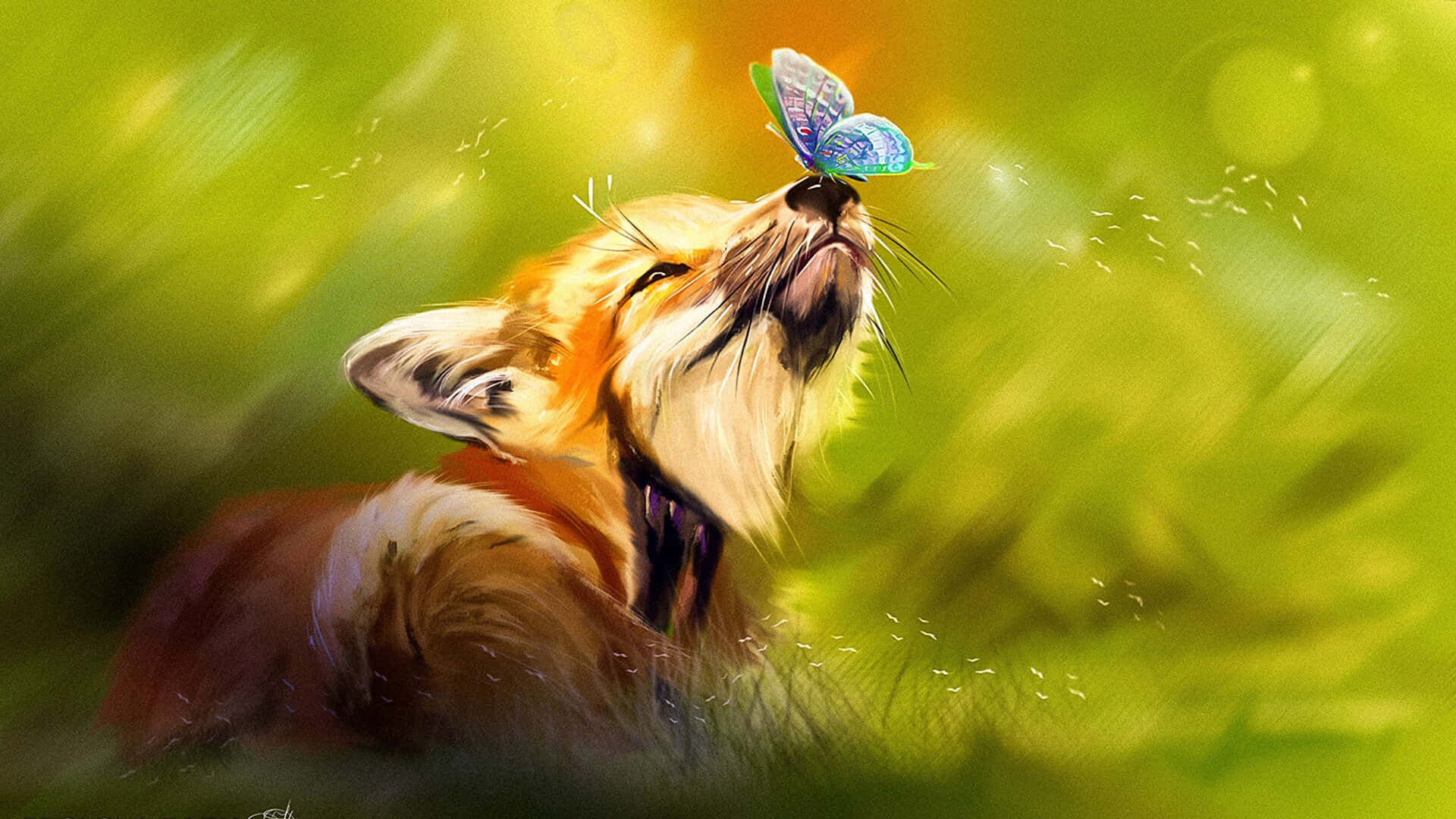 Cute Animal Anime Wallpaper