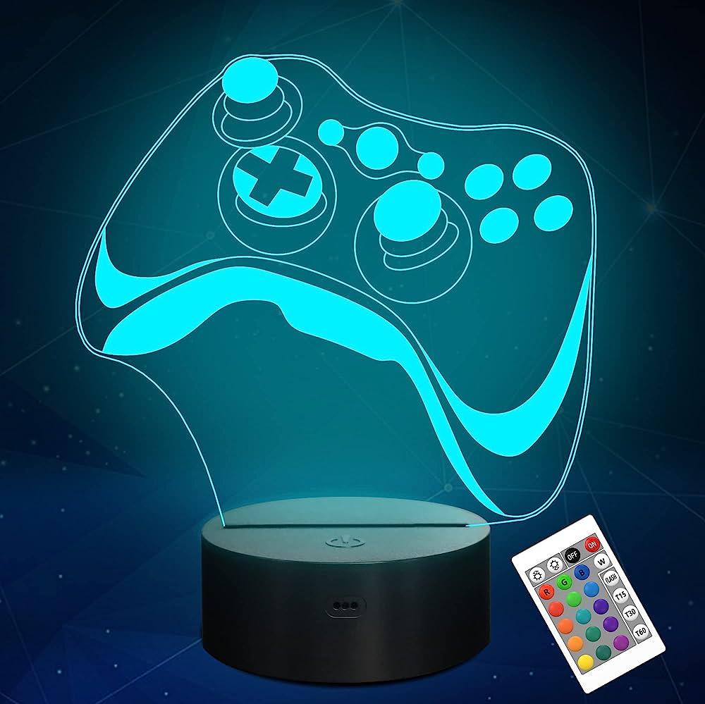Attivolife Gamepad 3d Lamp Hologram Illusion Controller Night