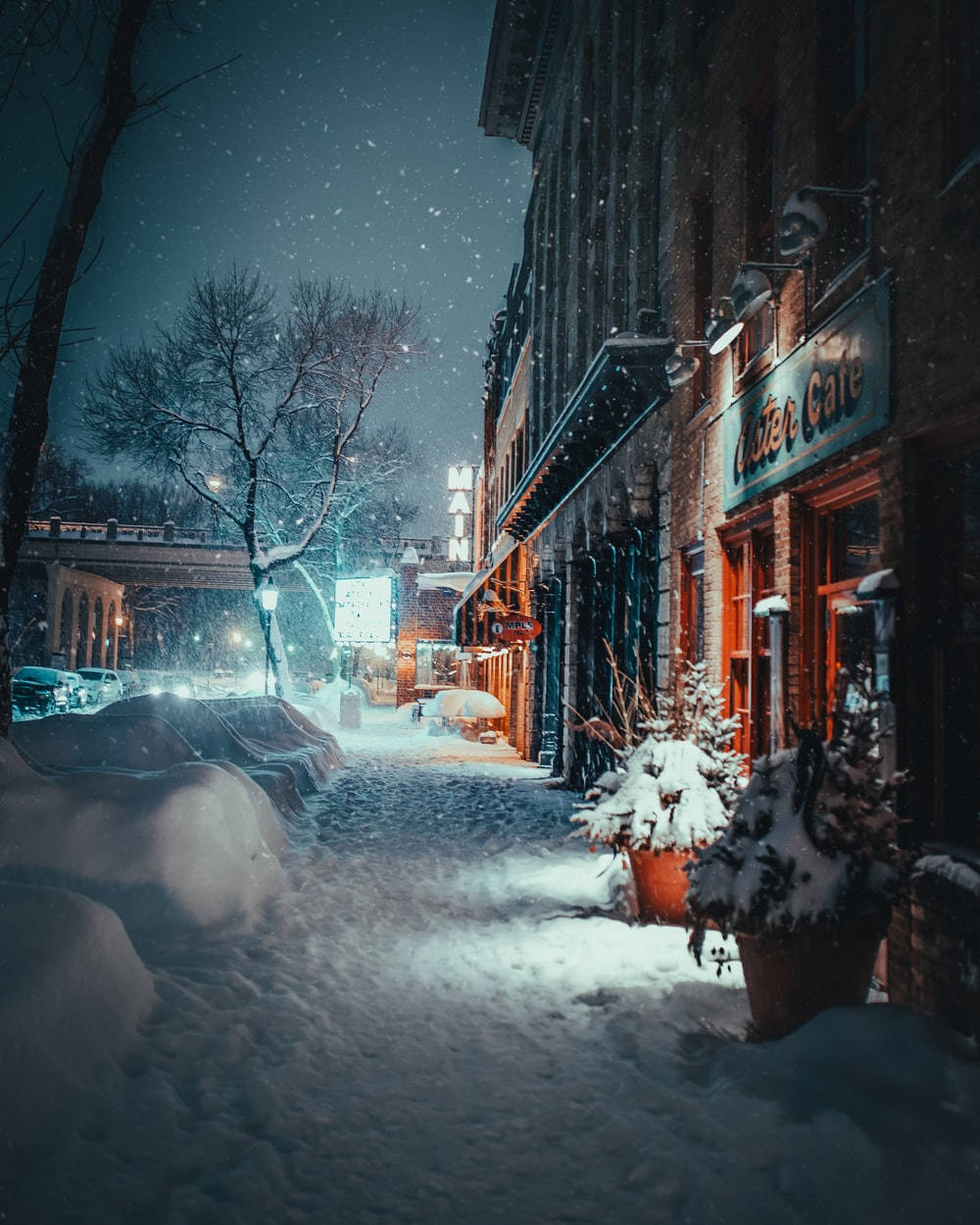 Snow iPhone Wallpaper