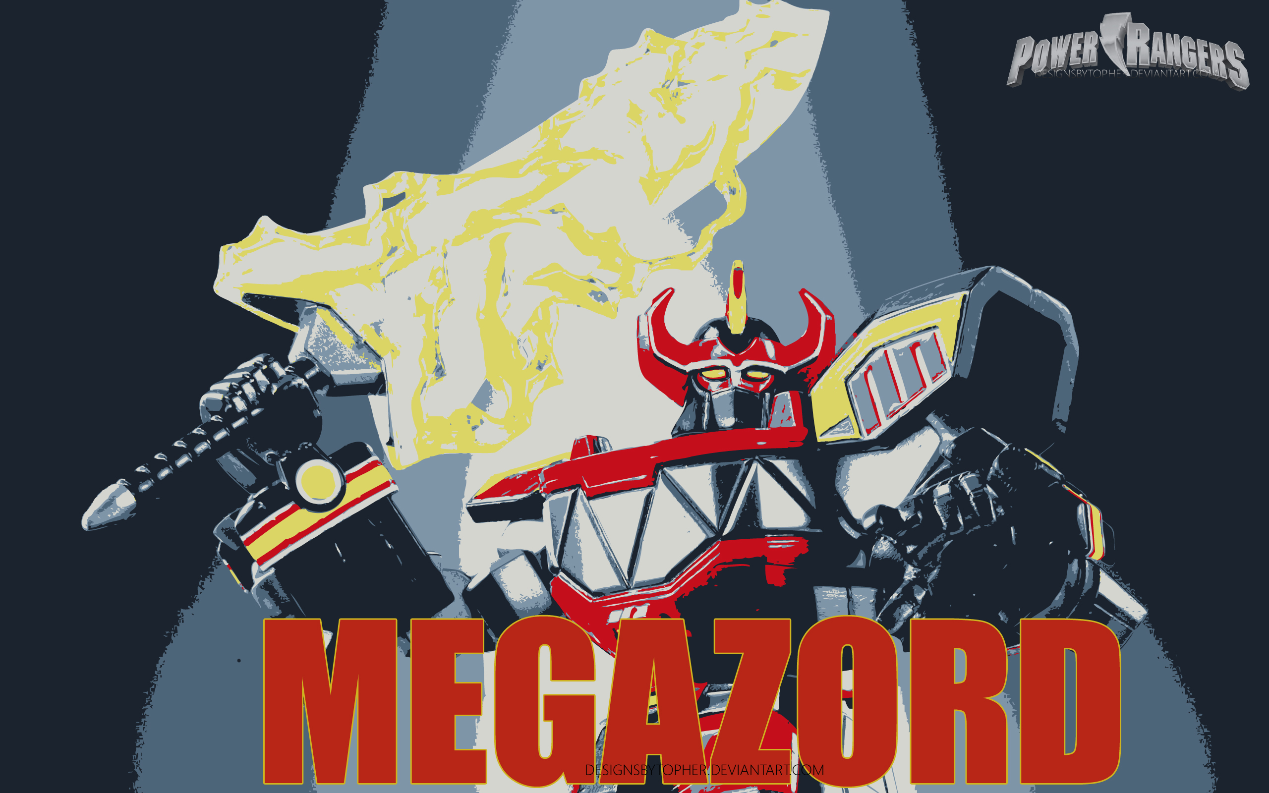 Mmpr Megazord By Designsbytopher Customization Wallpaper HDtv