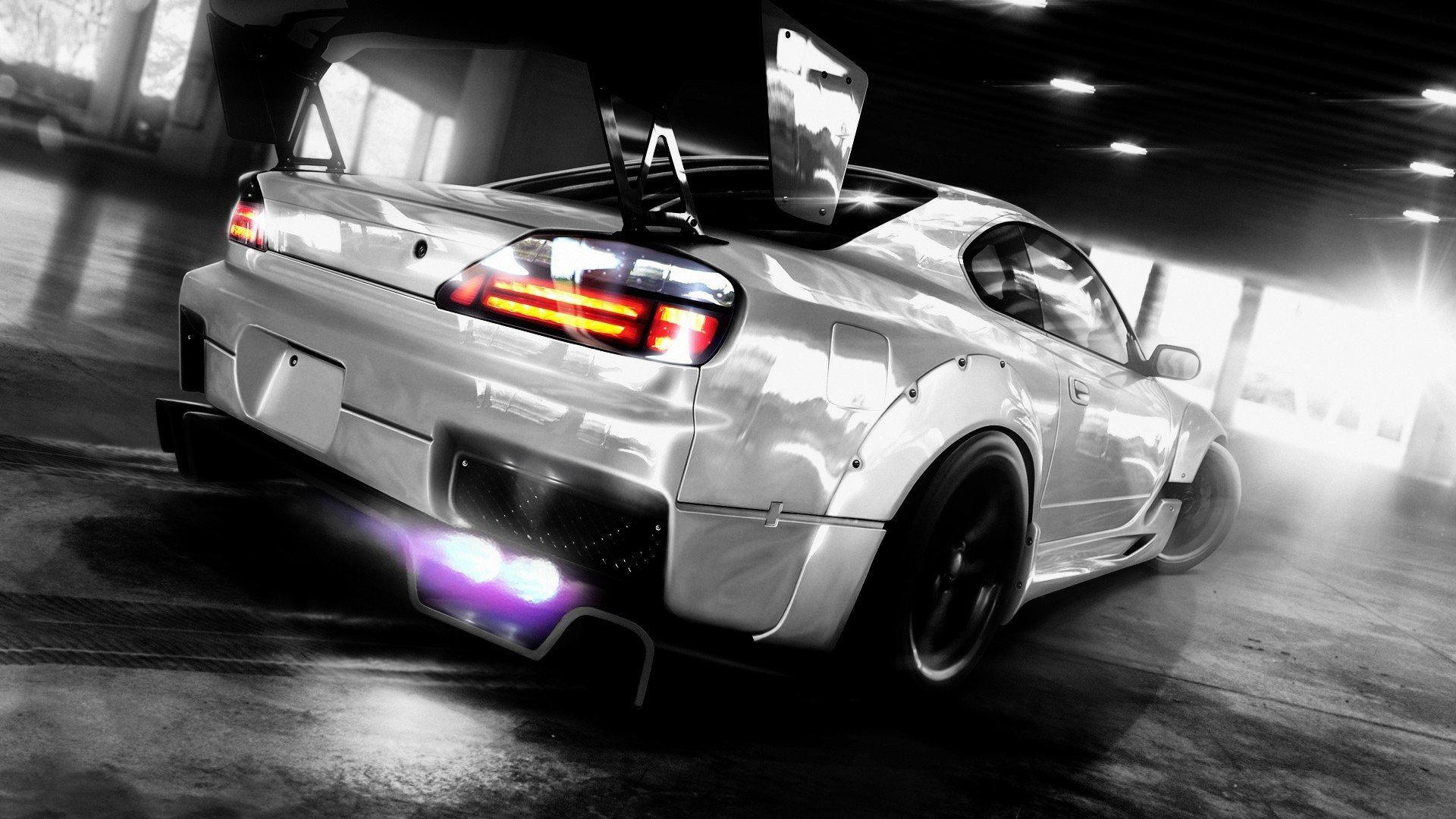 Cars Tuning Nissan Silvia S15 Wallpaper Background