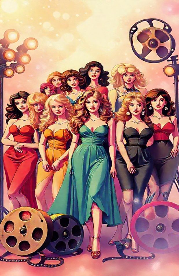 Hollywood Girls Wallpaper