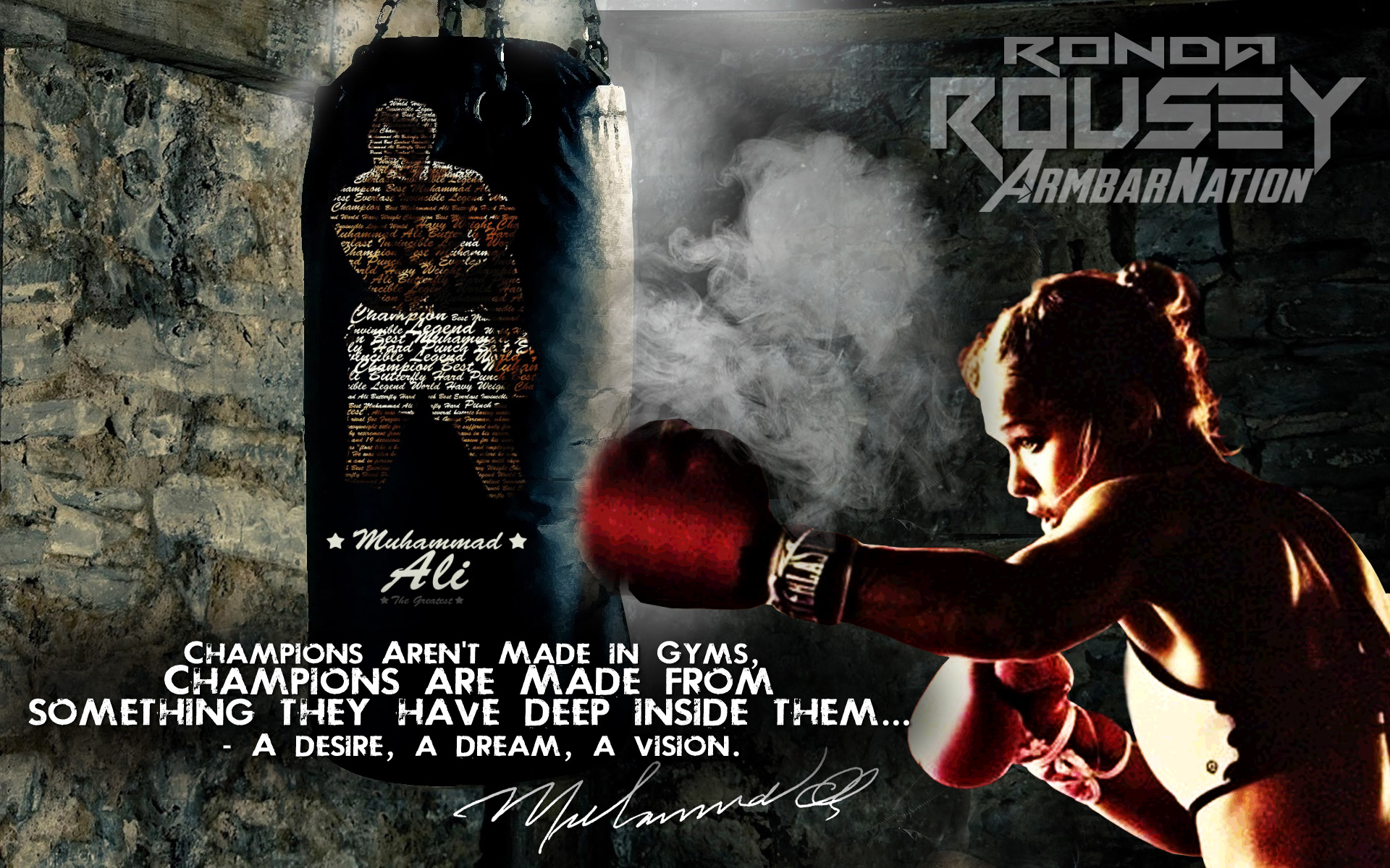 Armbar Nation S Ronda Rousey Wallpaper