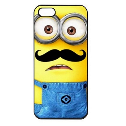 Despicable Me Minions With Cute Mustache iPhone 4s Case Cover