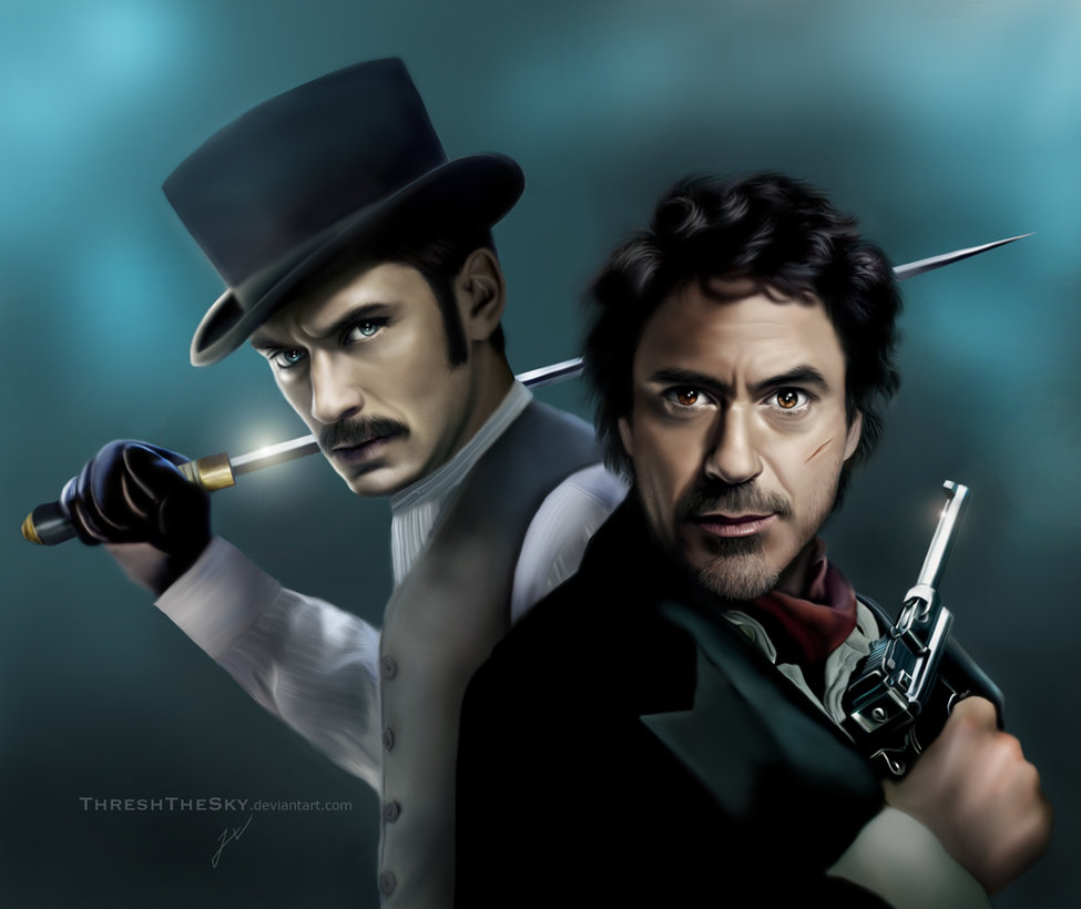 Game Of Shadows Sherlock Holmes And John Watson By