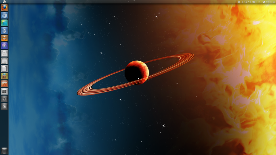 My Ubuntu Desktop Wallpaper By Qitarist