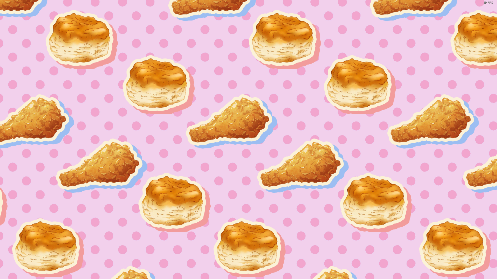 Chicken And Biscuits Wallpaper From I Love You Colonel Sanders