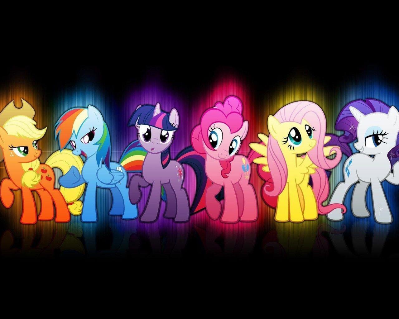 Pony My Little Cartoons HD Wallpaper