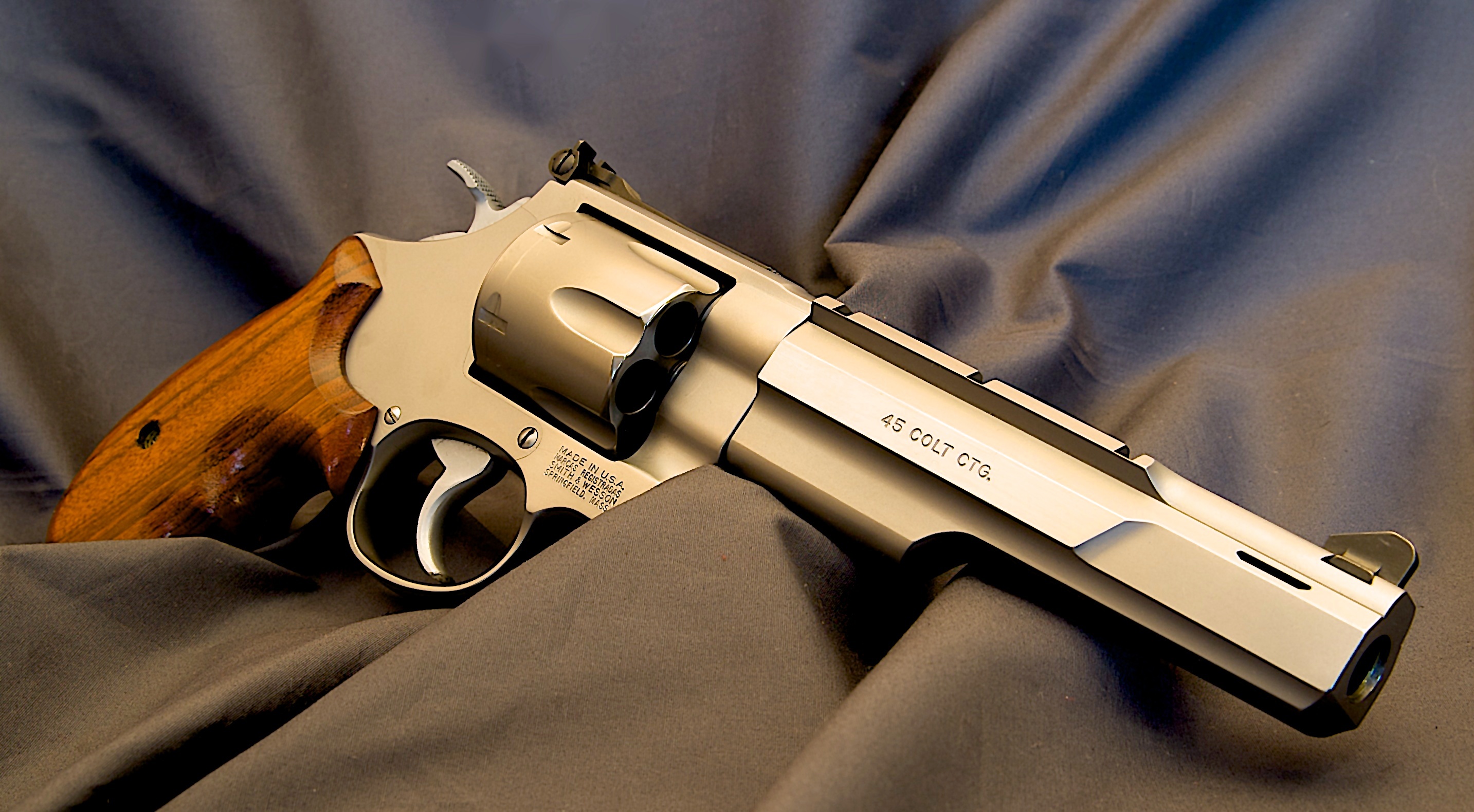 Smith Wesson Performance Center S W Colt Revolver Weapon