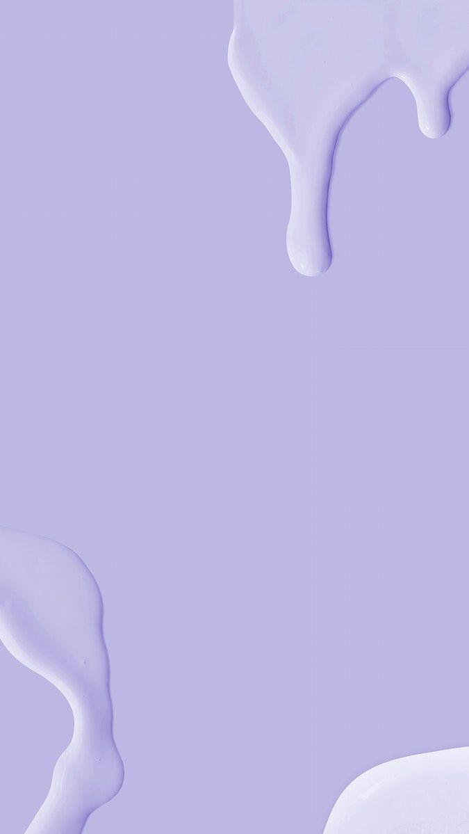 Fluid Acrylic Pastel Purple Phone Wallpaper Background