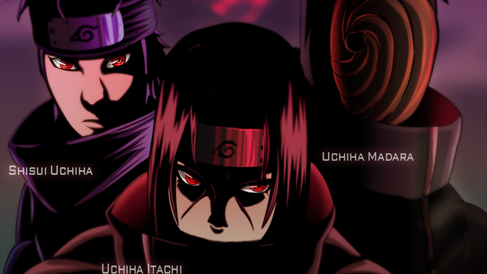 Uchihas Sharingan HD Wallpaper