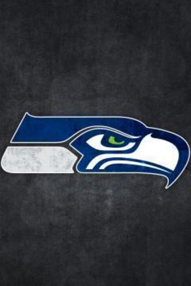 Seattle Seahawks Grungy Wallpaper For iPhone
