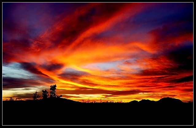 Arizona Sunset By Grandpapops Dpchallenge