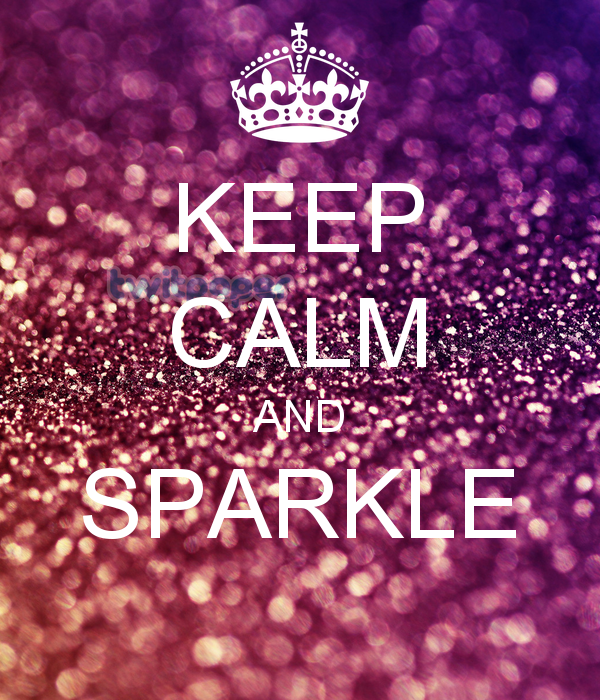 Keep Calm And Sparkle Carry On Image Generator