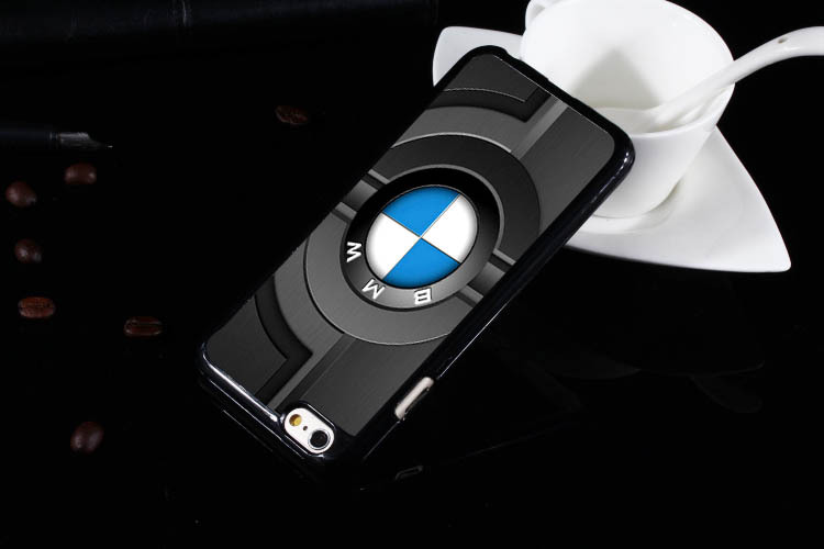 For Bmw Logo Wallpaper Hard Black Case Cover iPhone 6s Plus In