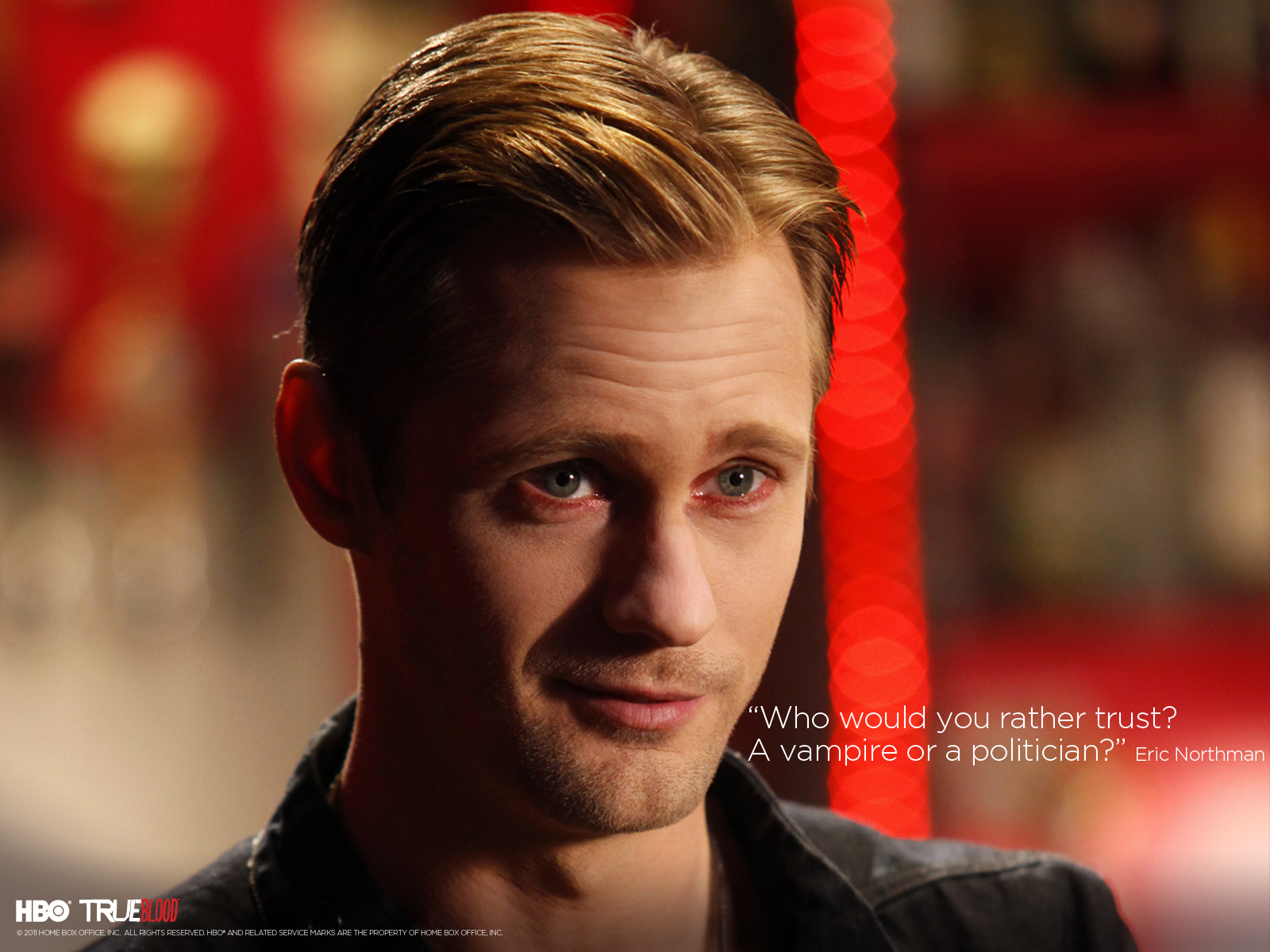 Hbo True Blood Extras Quote Wallpaper