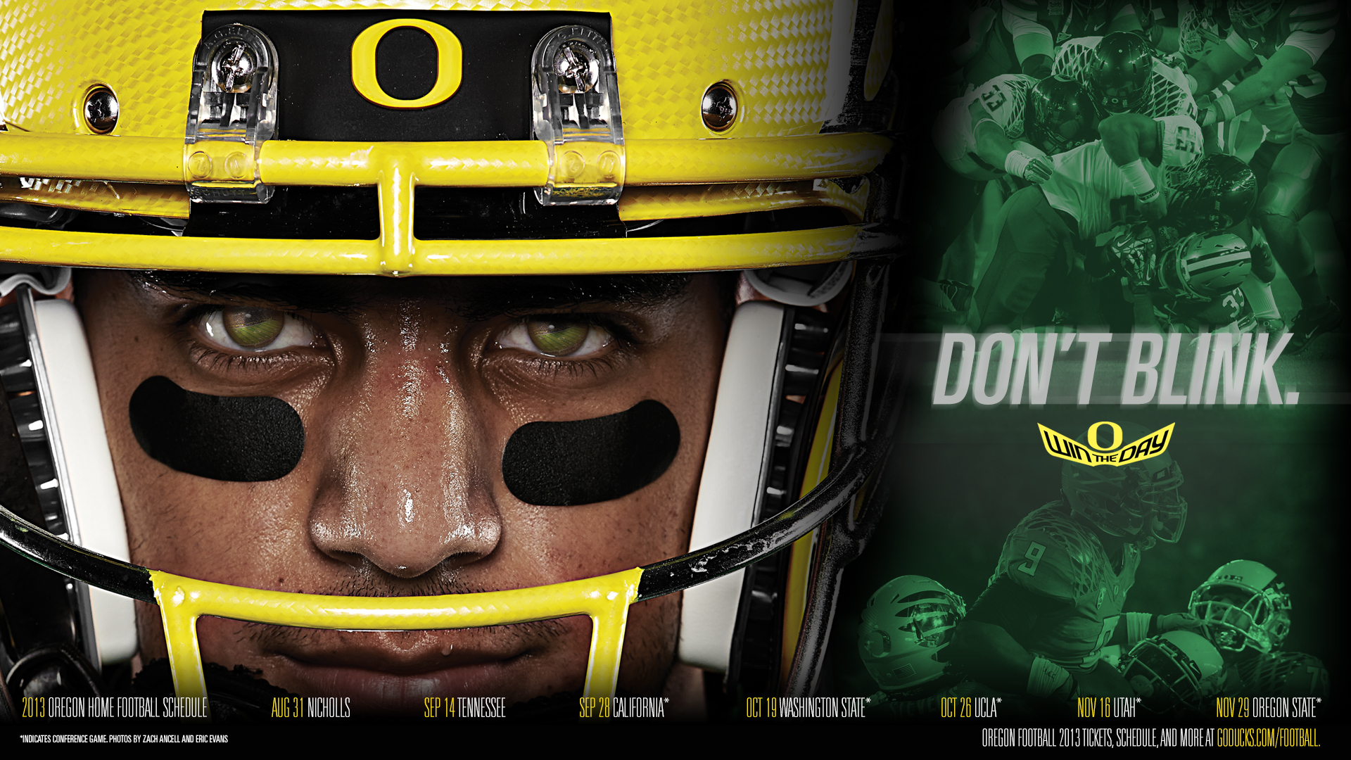 Oregon Football Poster Wallpaper