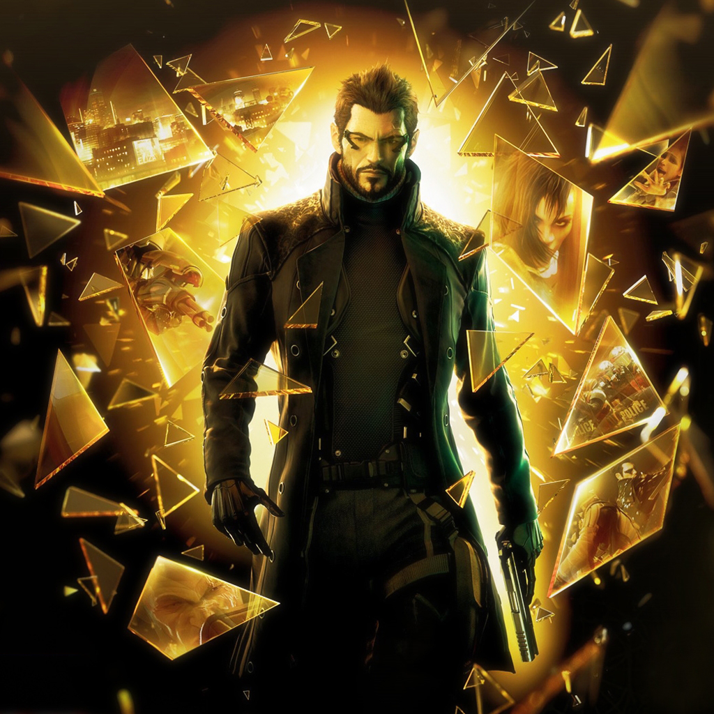 Deus Ex Human Revolution iPad Wallpaper Retina HD