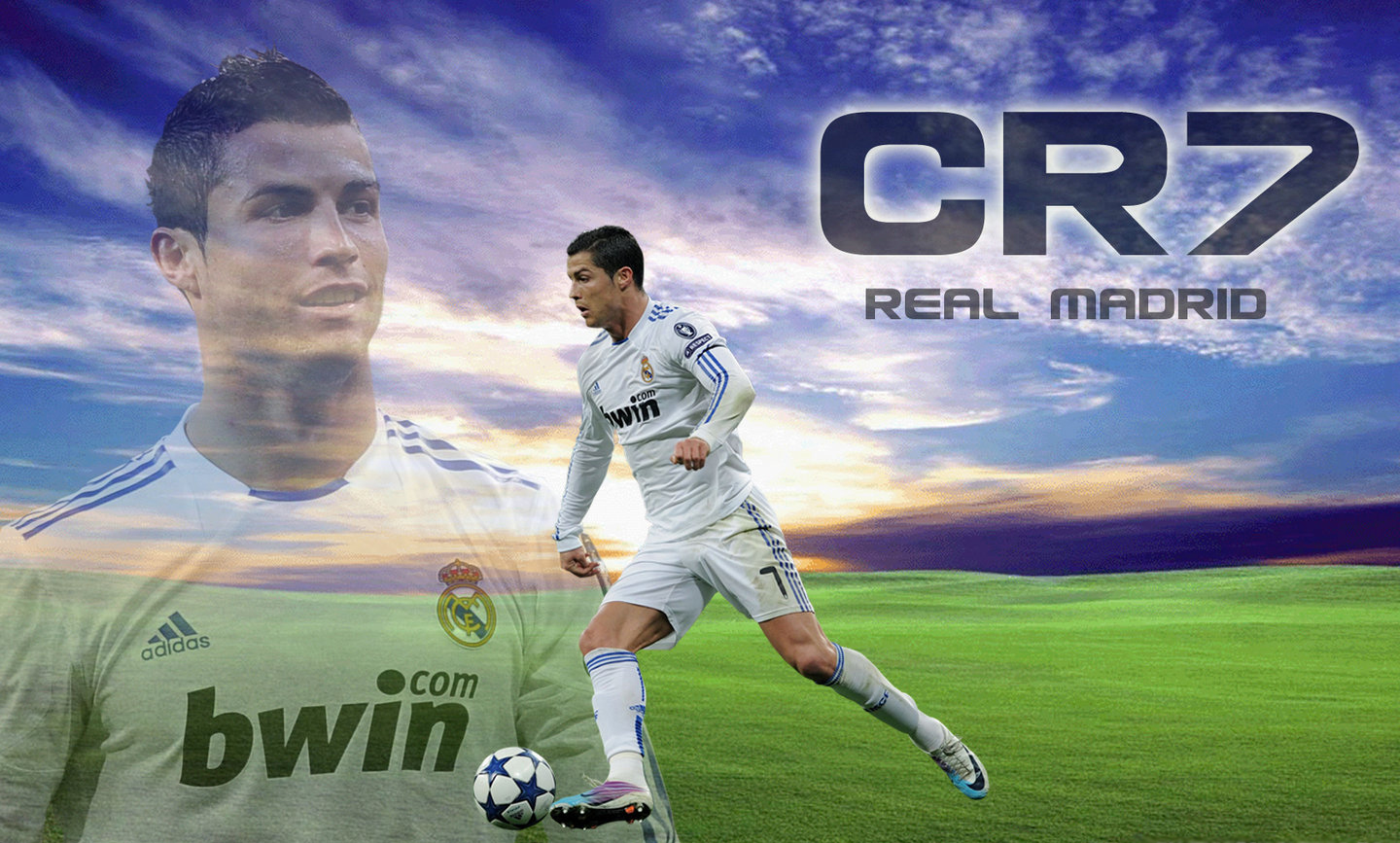 Player Stars Wallpaper Cristiano Ronaldo In Real Madrid
