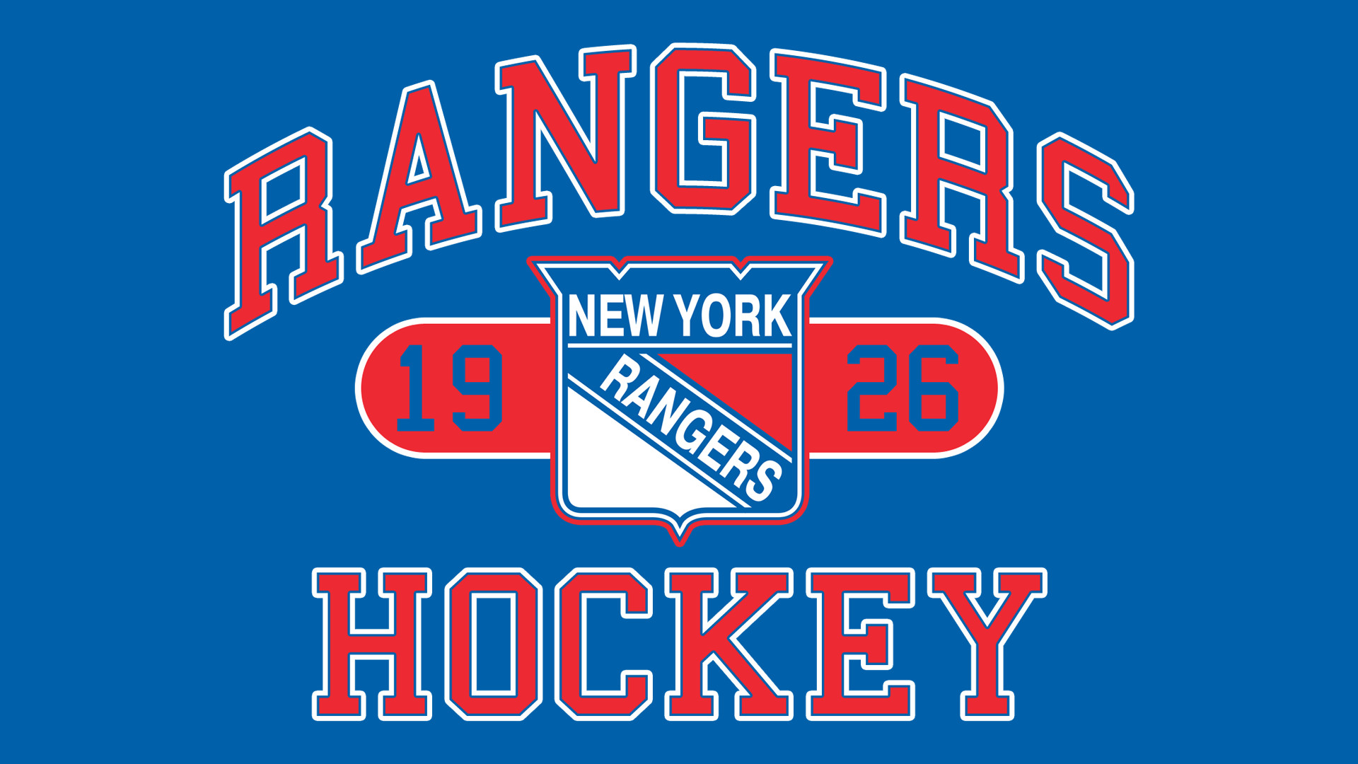 New York Rangers Hockey Logo Wallpaper