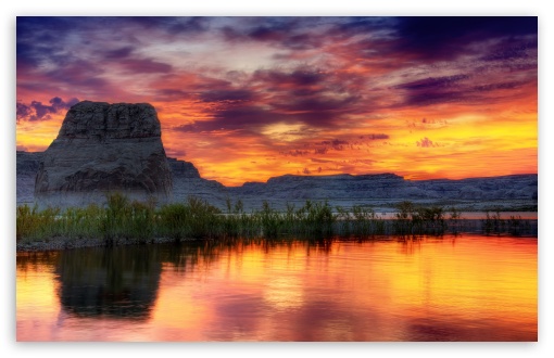 Arizona Lake HD Desktop Wallpaper Widescreen High Definition
