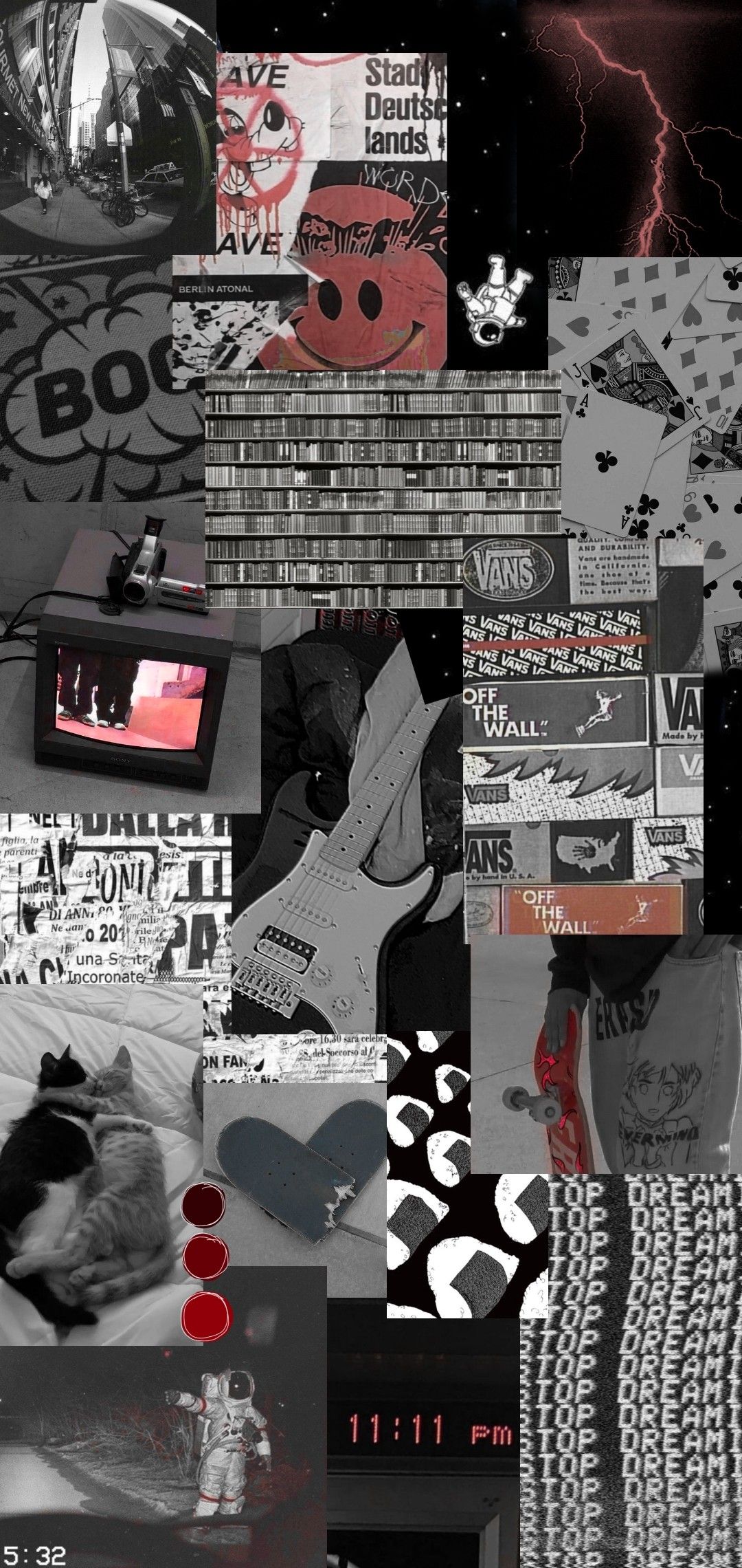 Black And Red Wallpaper Aesthetic