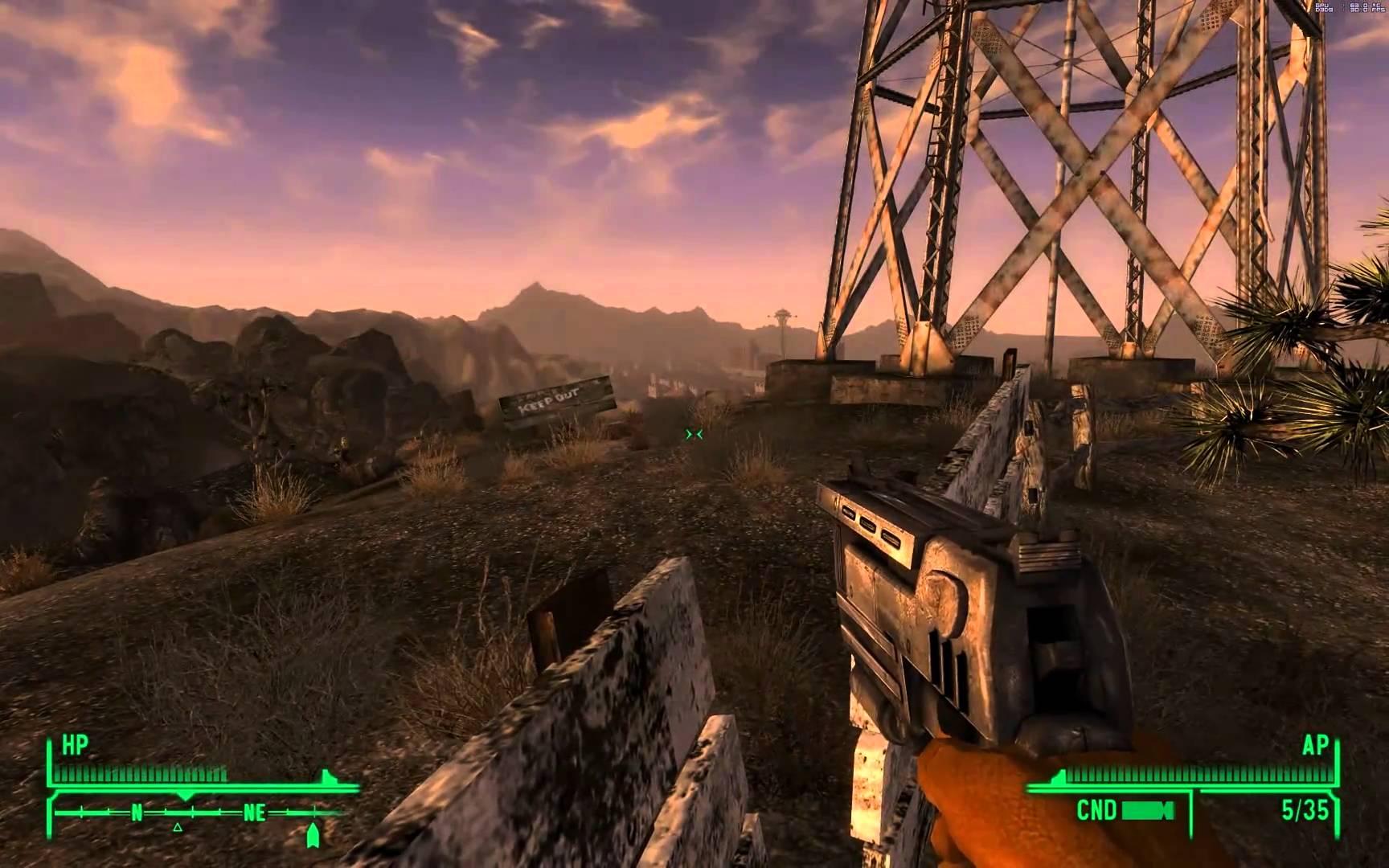 Fallout New Vegas Gameplay Part By A Campfire On The Trail Full