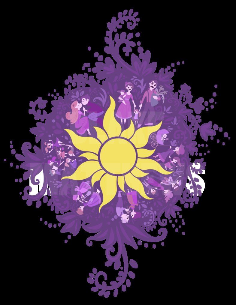 rapunzel sun logo