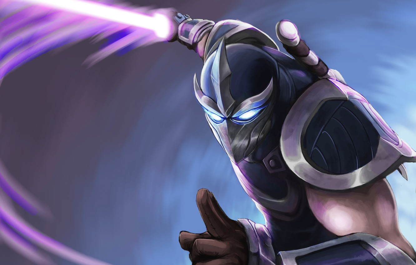 Wallpaper Background Sword Shen League Of Legends Image For