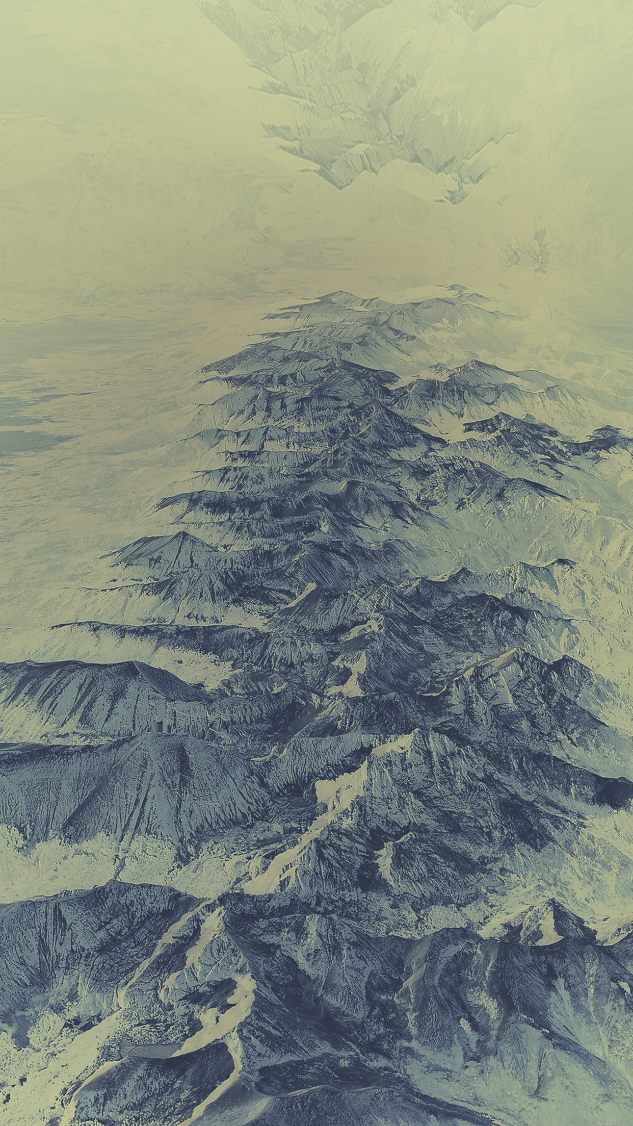Mountain Range Winter Snow iPhone Plus HD Wallpaper Ipod