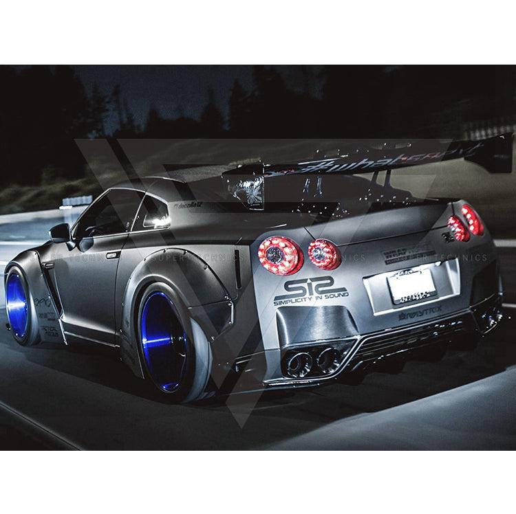 Fiberglass Widebody Kit For Nissan Gtr R35 Thicc Industries