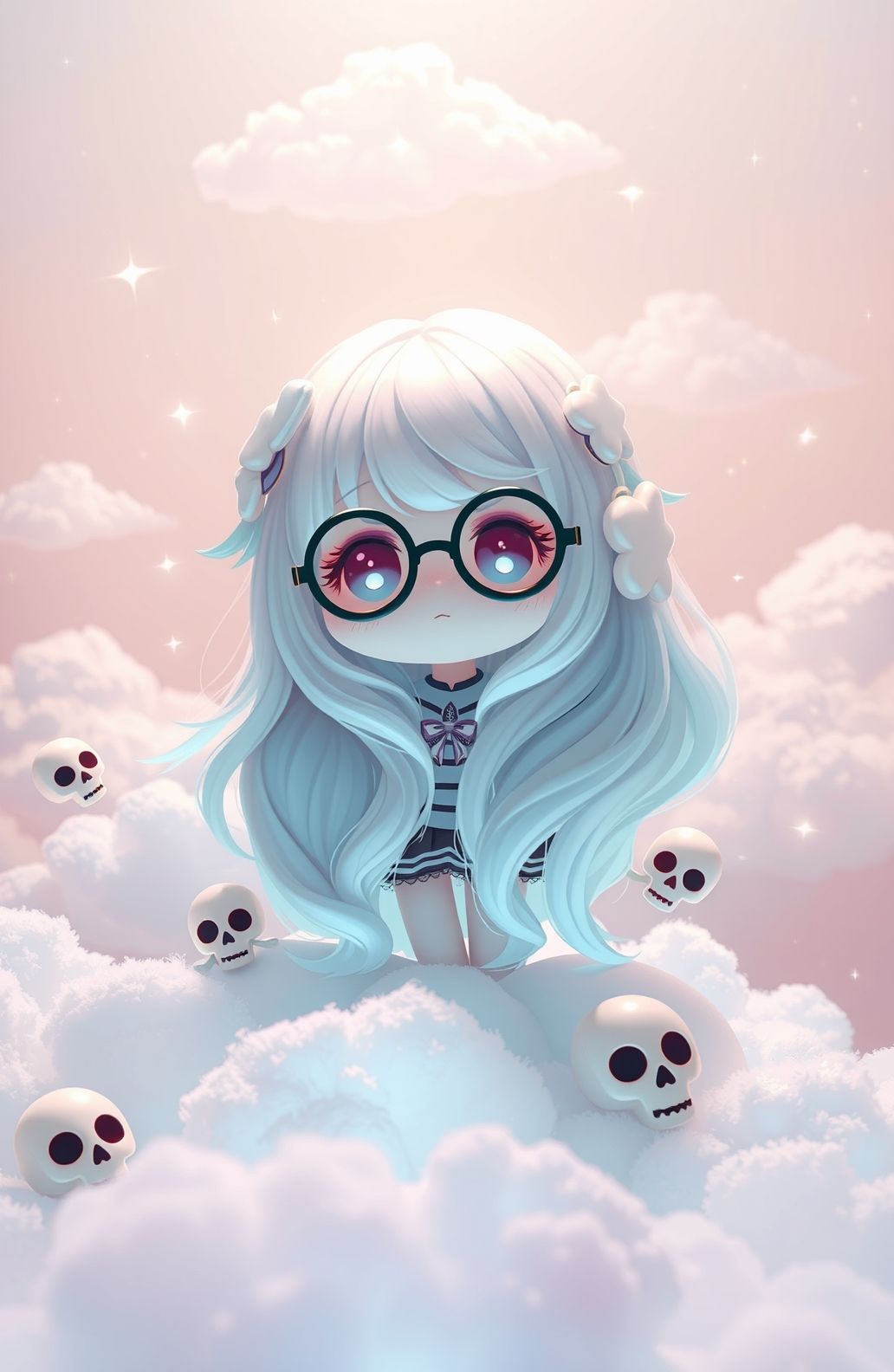 Kawaii Pastel Goth Wallpaper