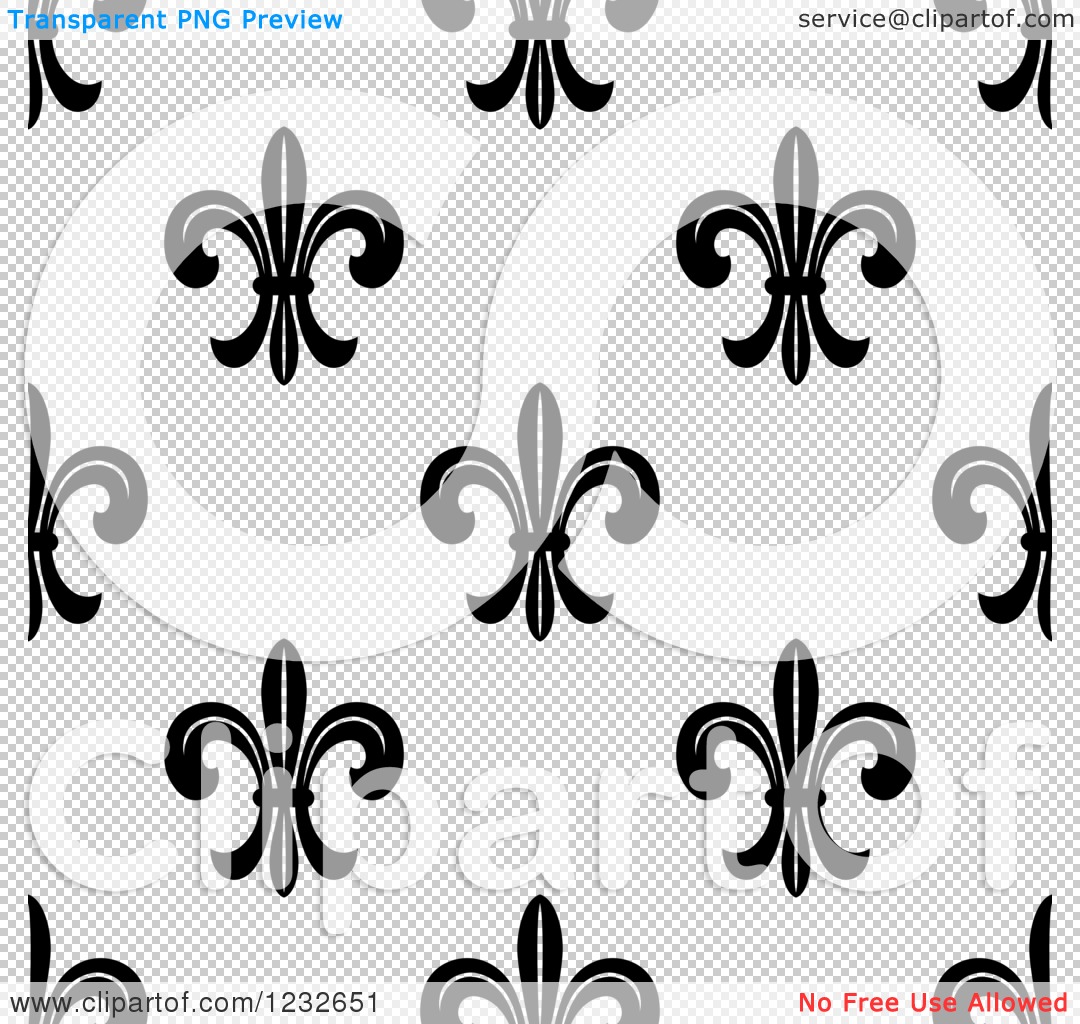 Black And White Fleur De Lis Wallpaper