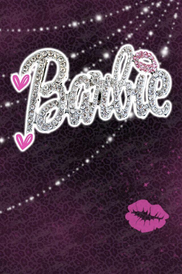 Barbie Wallpaper iPhone Glitter Pink