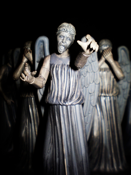 Angels Statues Doctor Who Weeping Angel Wallpaper Sculptures