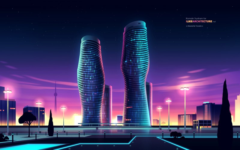 Absolute World Towers July Wallpaper By Ilikearchitecture