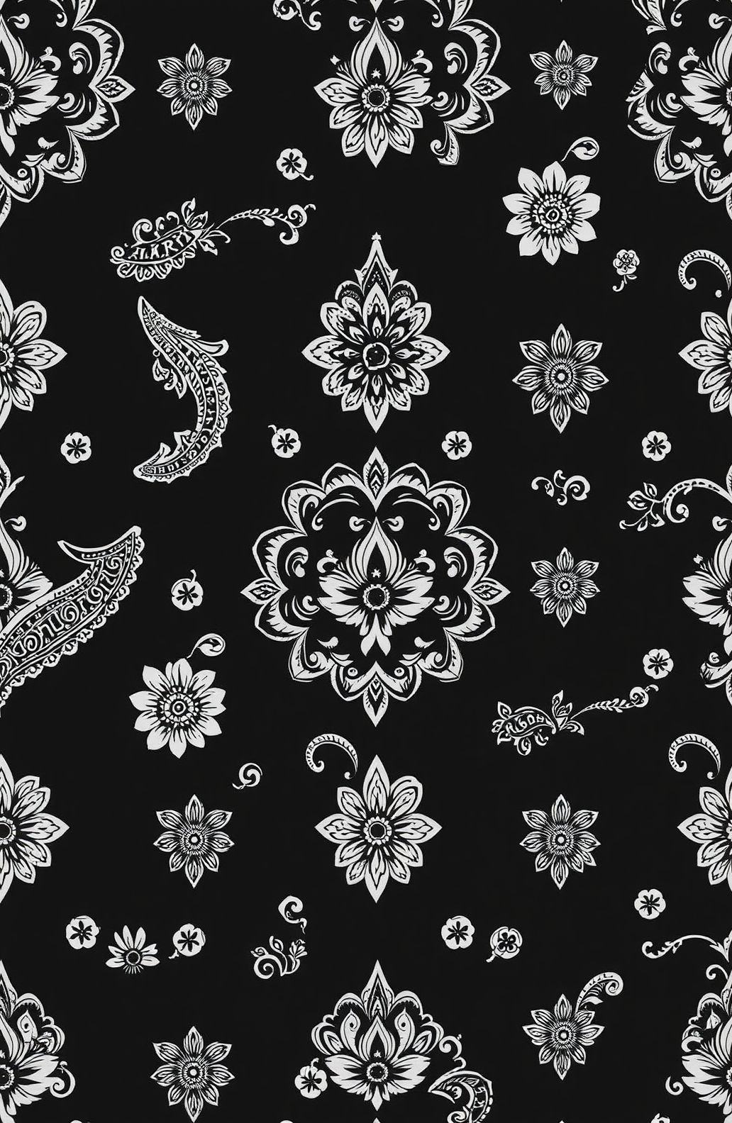 Black Bandana Wallpaper