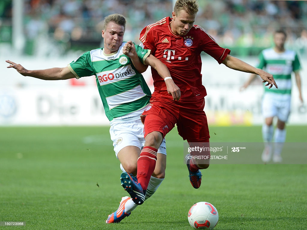 Free download Bayern Munichs defender Holger Badstuber and Fuerths ...